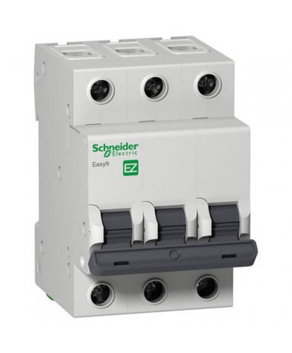 Переделанный Автоматический Выключатель Schneider Electric Easy9 4.5kA на три полюса 400В (от 6 до 32А внутри)